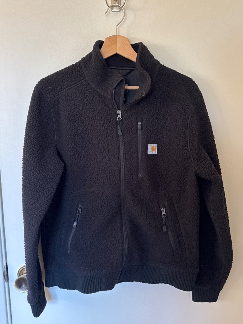 Carhartt zip up fleece, women’s medium